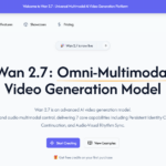Wan 2.7 AI Video Generator